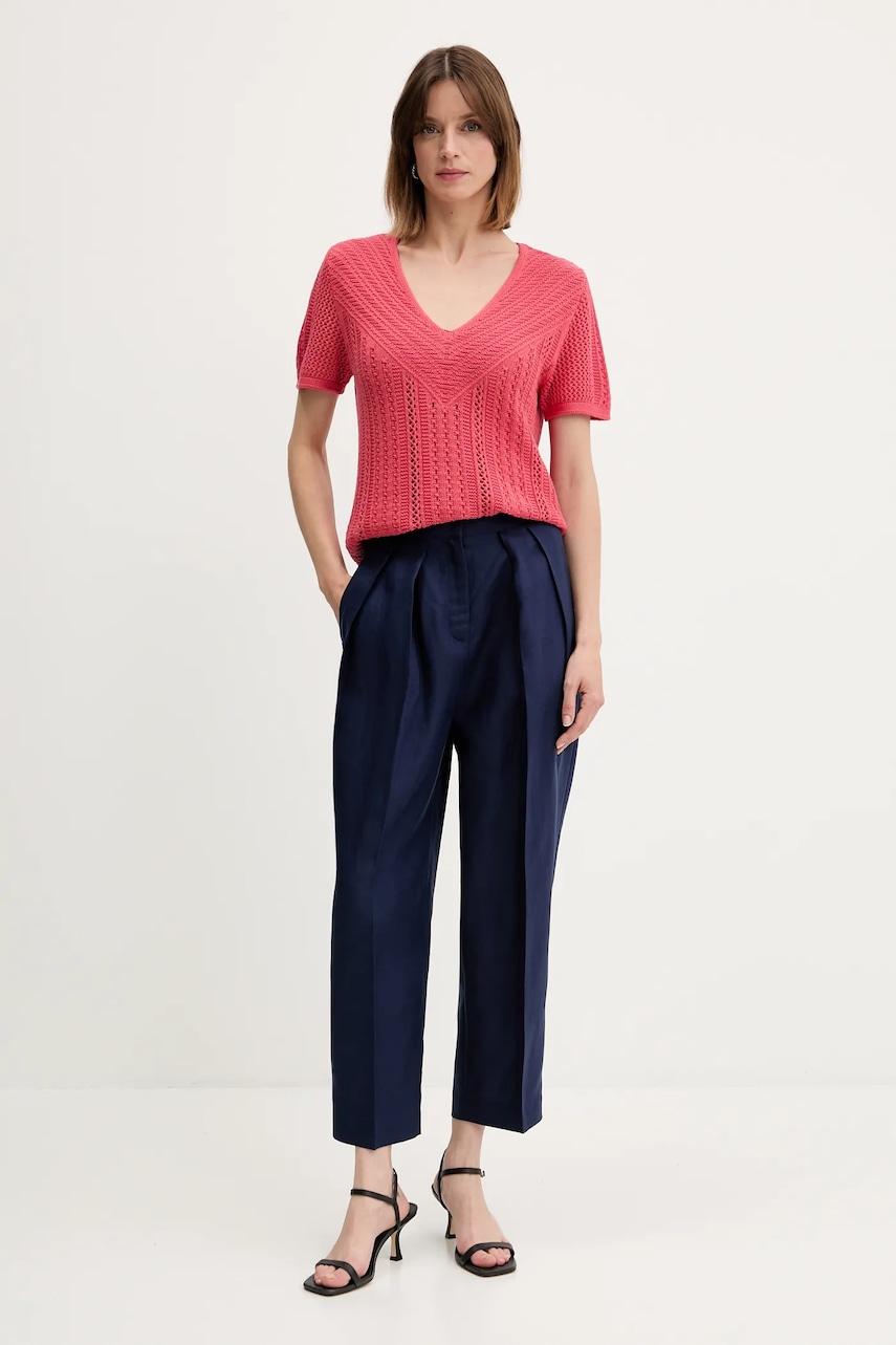 Свитер United Colors of Benetton цвет розовый 143CD402Y Свитер United Colors of Benetton цвет розовый 143CD402Y