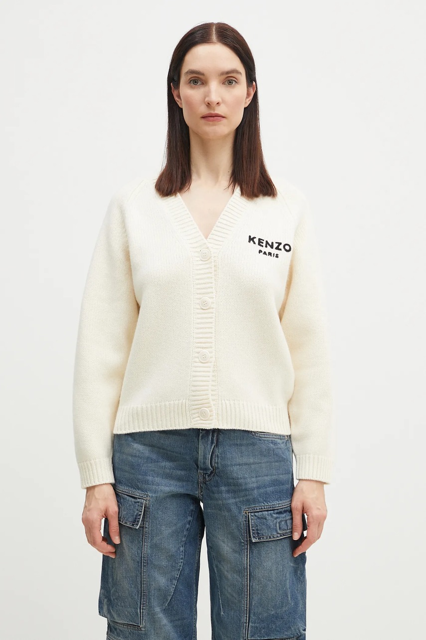 Kenzo cardigan din lana Pop