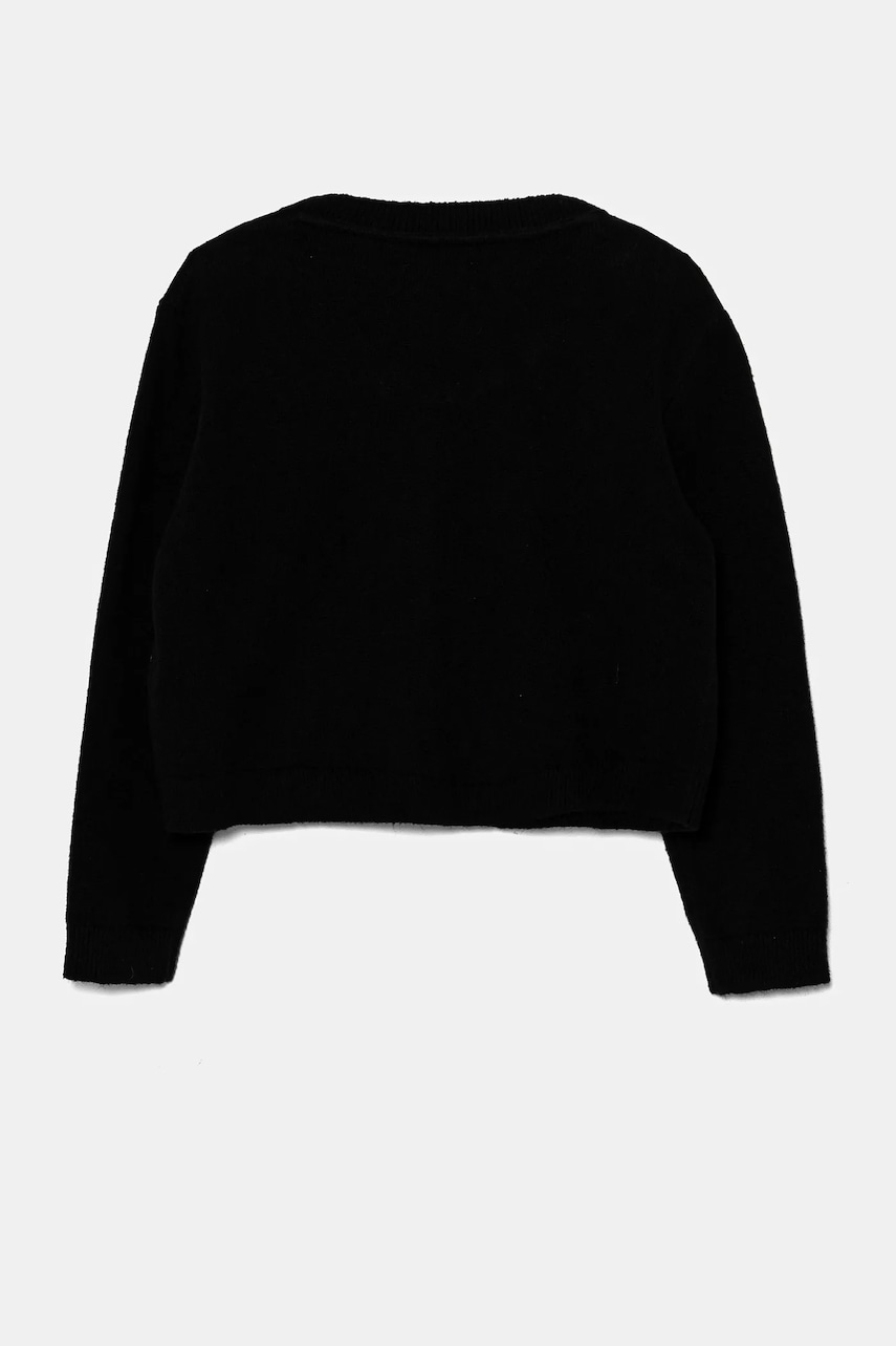 Детский свитер Calvin Klein Jeans цвет чёрный IG0IG02830 Детский свитер Calvin Klein Jeans цвет чёрный IG0IG02830