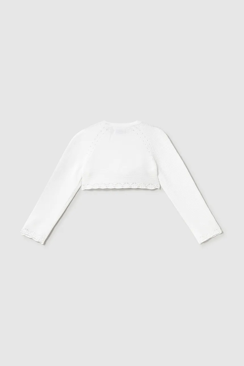 Детский кардиган Mayoral цвет белый лёгкий 306 Детский кардиган Mayoral цвет белый лёгкий 306