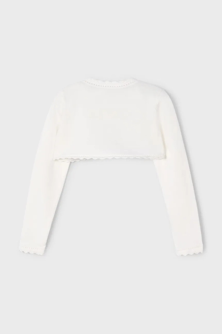 Детский кардиган Mayoral цвет бежевый лёгкий 320