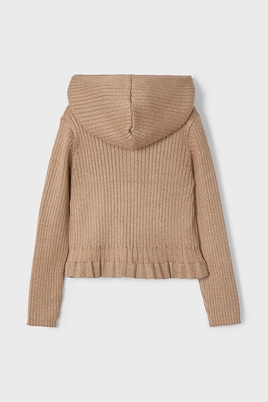 Дитячий кардиган Mayoral колір коричневий 3365