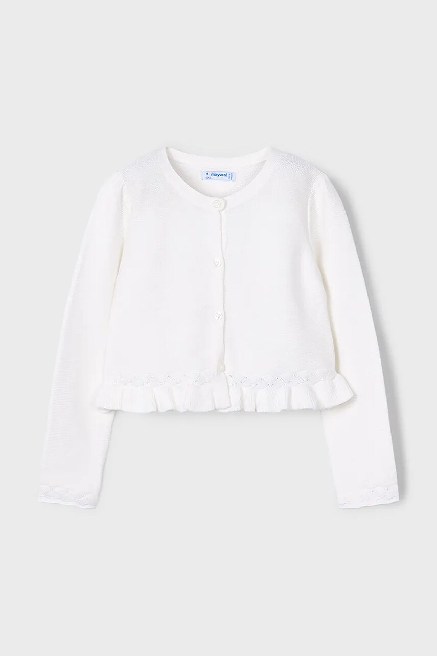 Mayoral cardigan copii culoarea bej, light, 3374