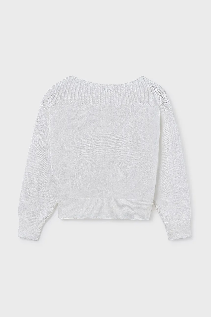 Дитячий светр Mayoral колір білий 6349 в Вінниці Дитячий светр Mayoral колір білий 6349 в Вінниці