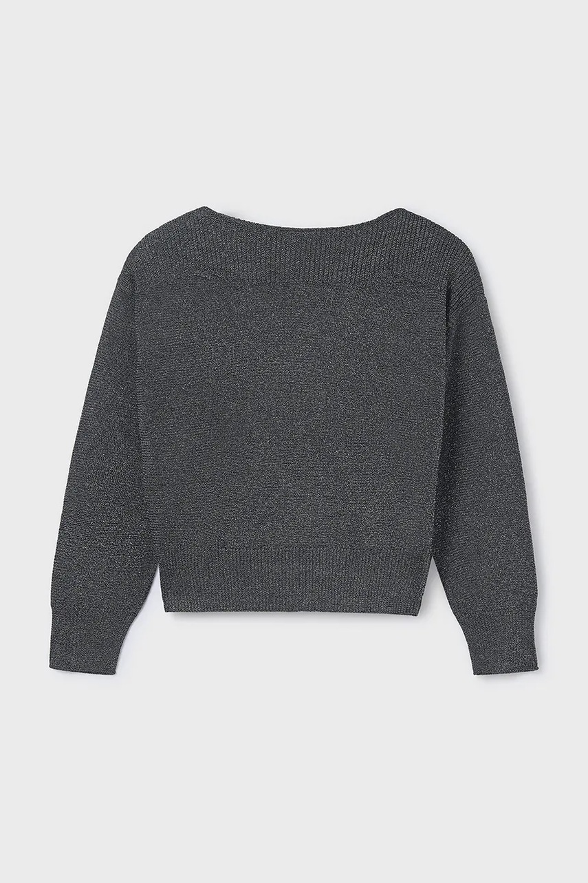 Дитячий светр Mayoral колір сірий 6349