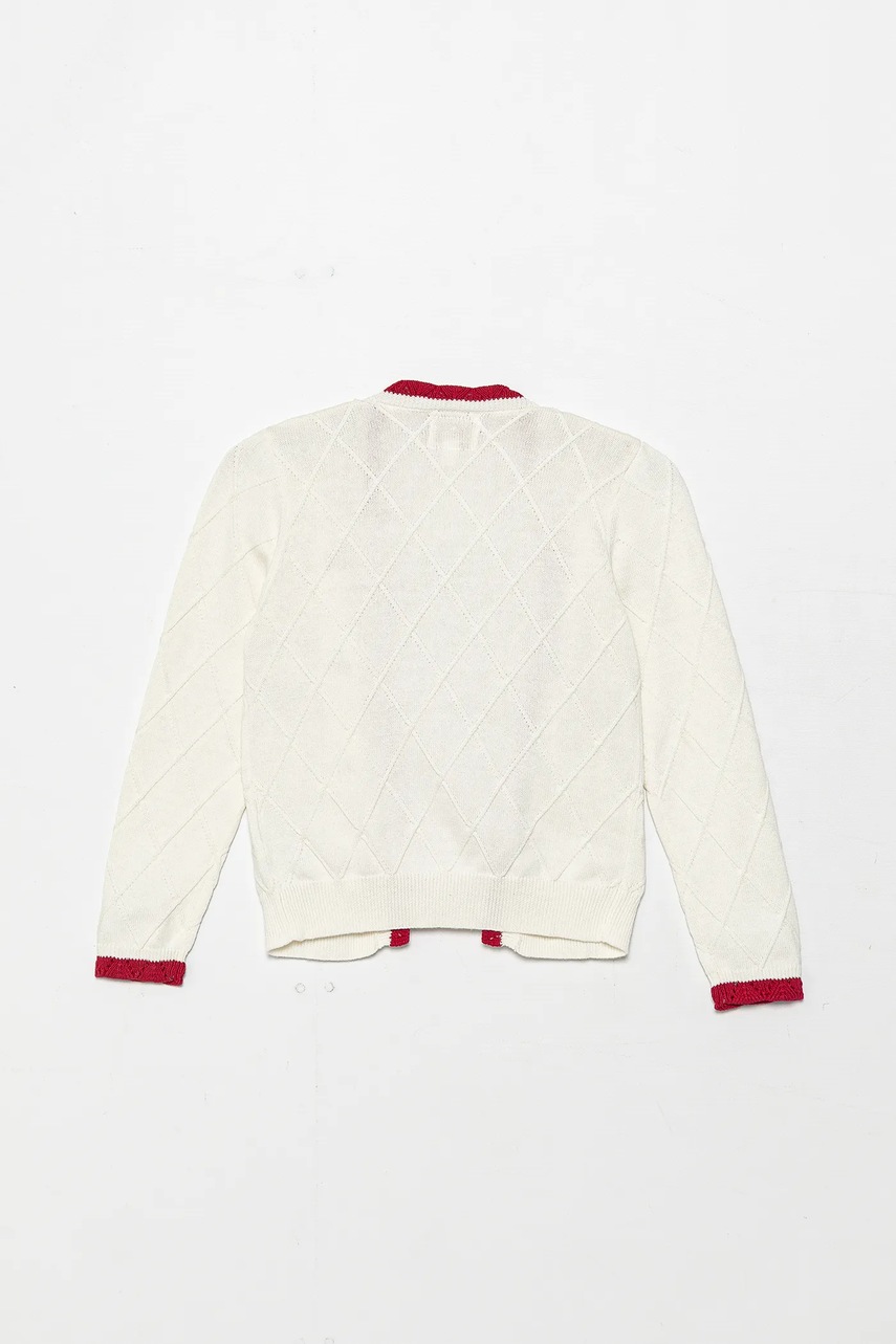 Дитячий бавовняний кардиган Guess колір бежевий легкий K5GR00 Z3N01