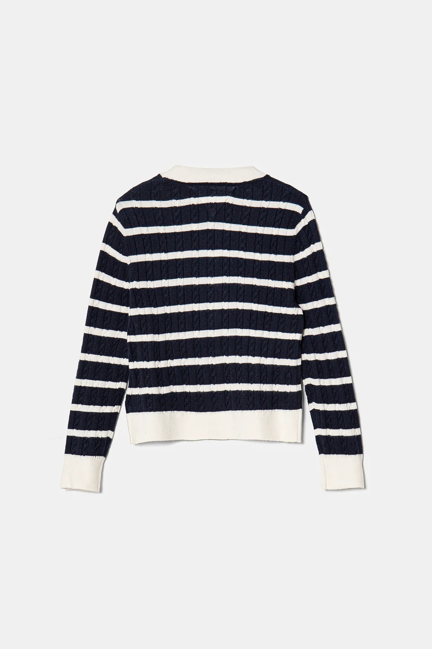 Детский кардиган Tommy Hilfiger цвет синий KG0KG08467