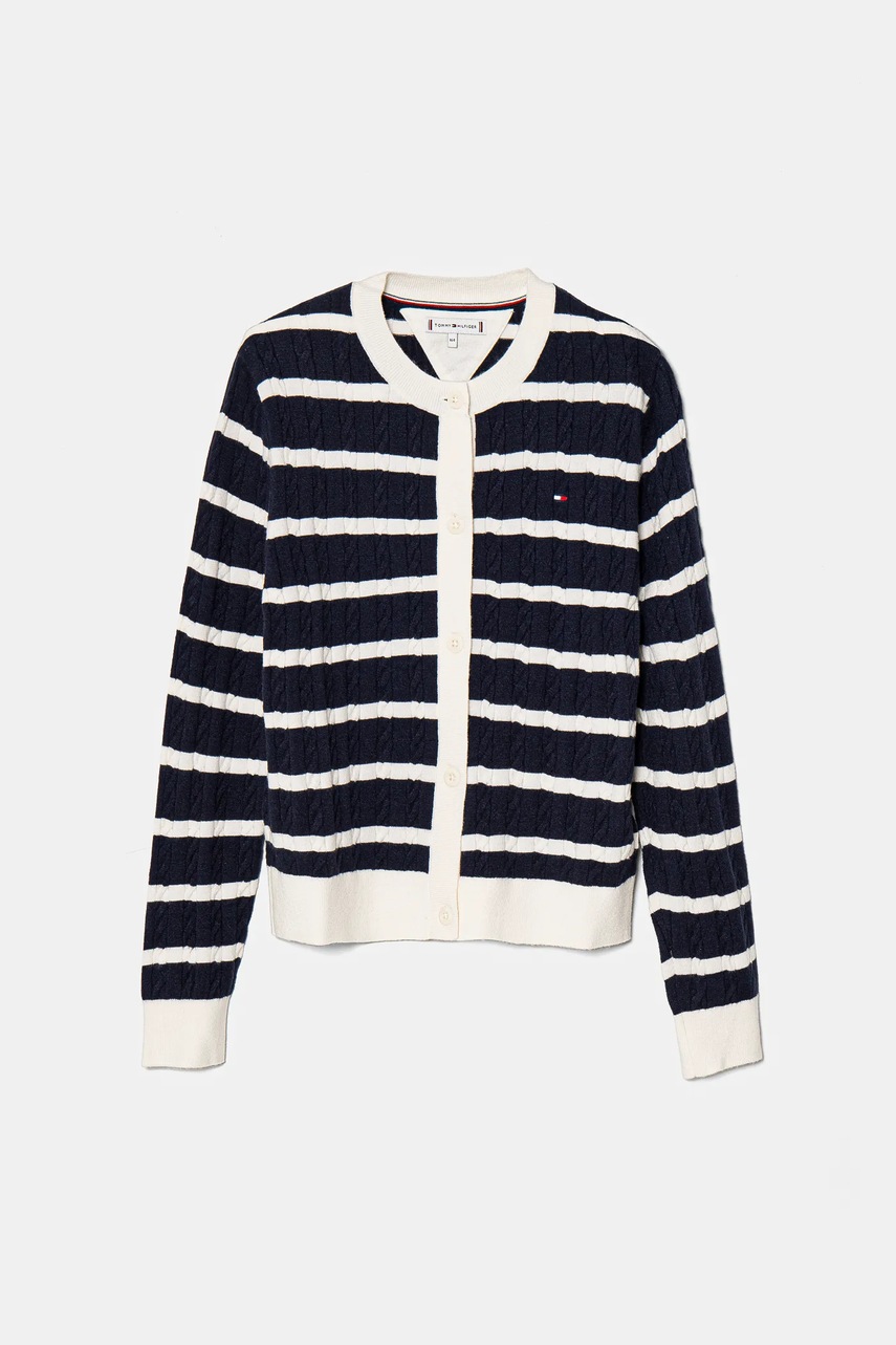 Tommy Hilfiger gyerek kardigán sötétkék, KG0KG08467 akciós termékkép 1
