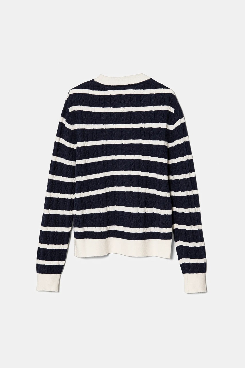 Детский кардиган Tommy Hilfiger цвет синий KG0KG08467