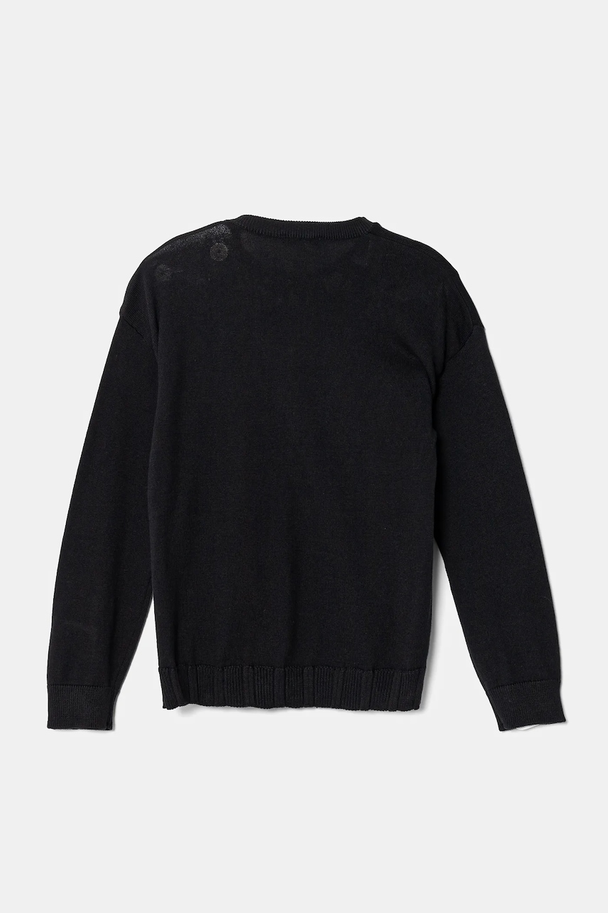 Детский хлопковый кардиган United Colors of Benetton цвет синий лёгкий 1098C500R Детский хлопковый кардиган United Colors of Benetton цвет синий лёгкий 1098C500R