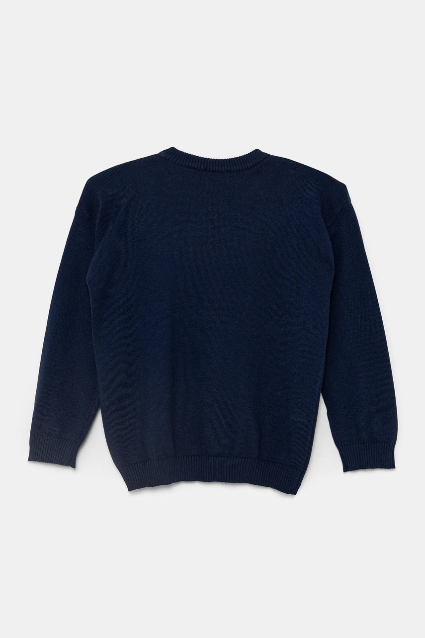 Детский свитер United Colors of Benetton цвет синий лёгкий 1098G100U Детский свитер United Colors of Benetton цвет синий лёгкий 1098G100U