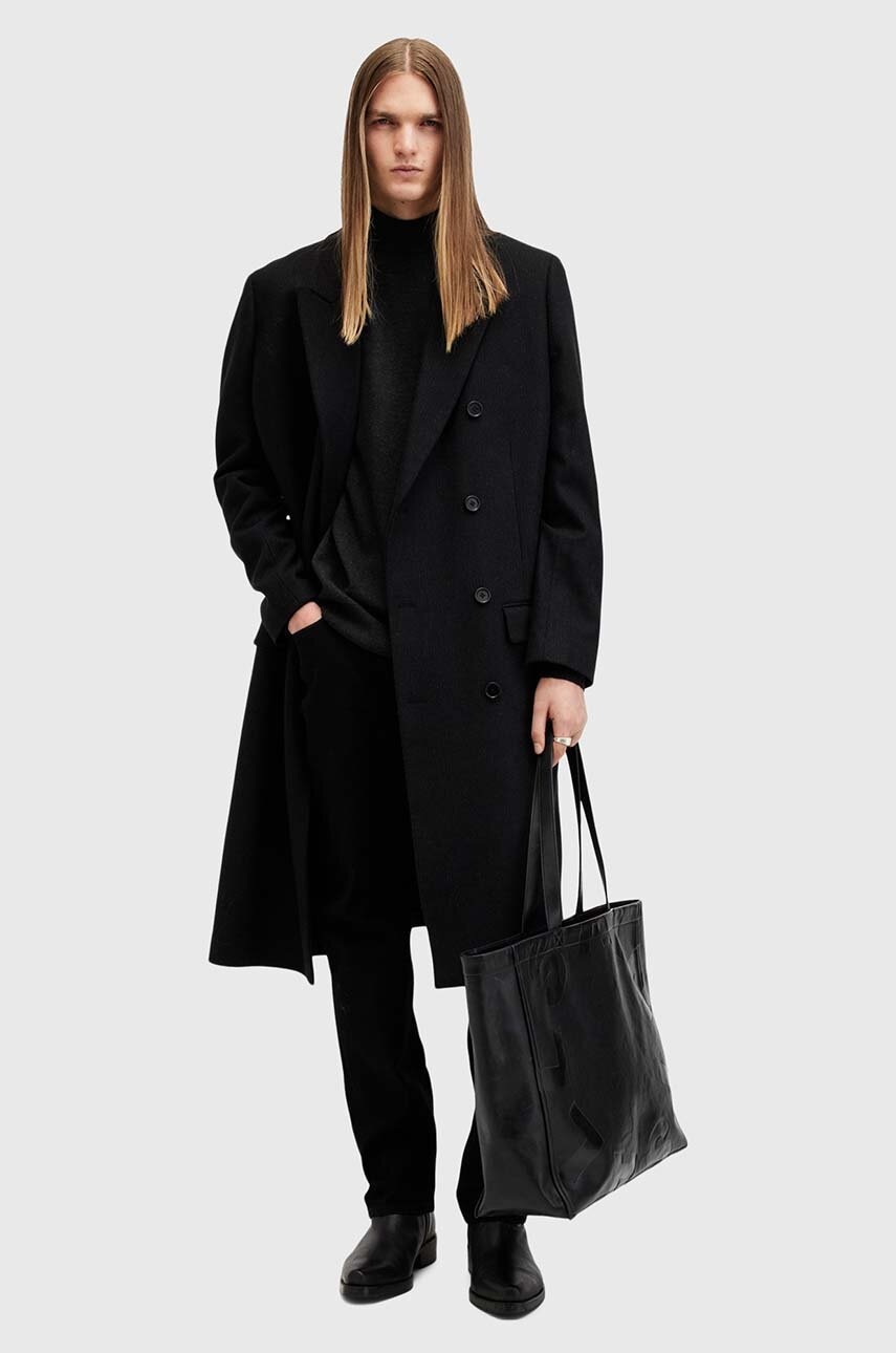 Vlnený sveter AllSaints KILBURN MOCK