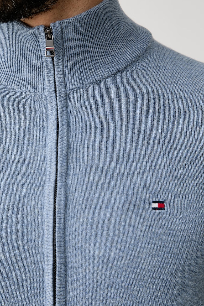 Tommy Hilfiger sveter na gombíky pánsky bavlnený