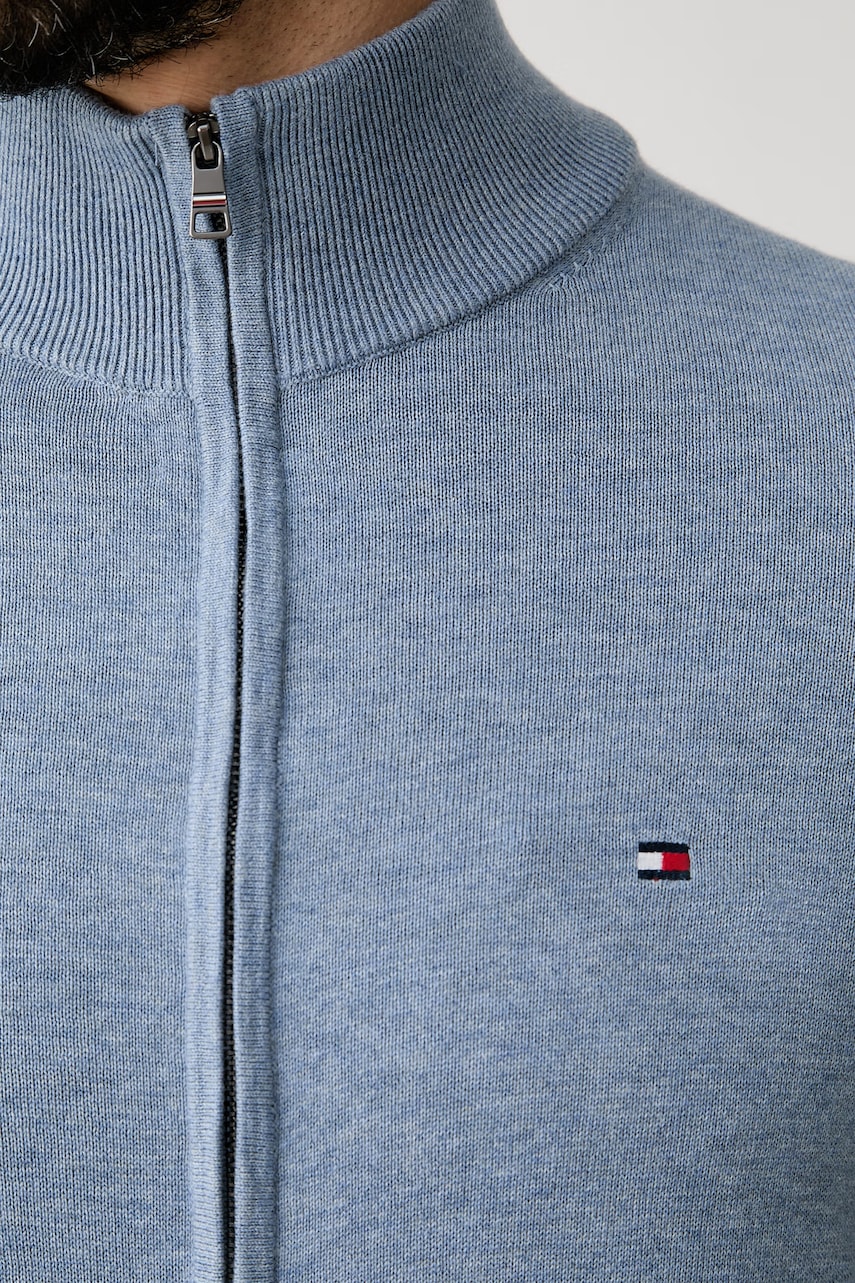 Tommy Hilfiger sveter na gombíky pánsky bavlnený
