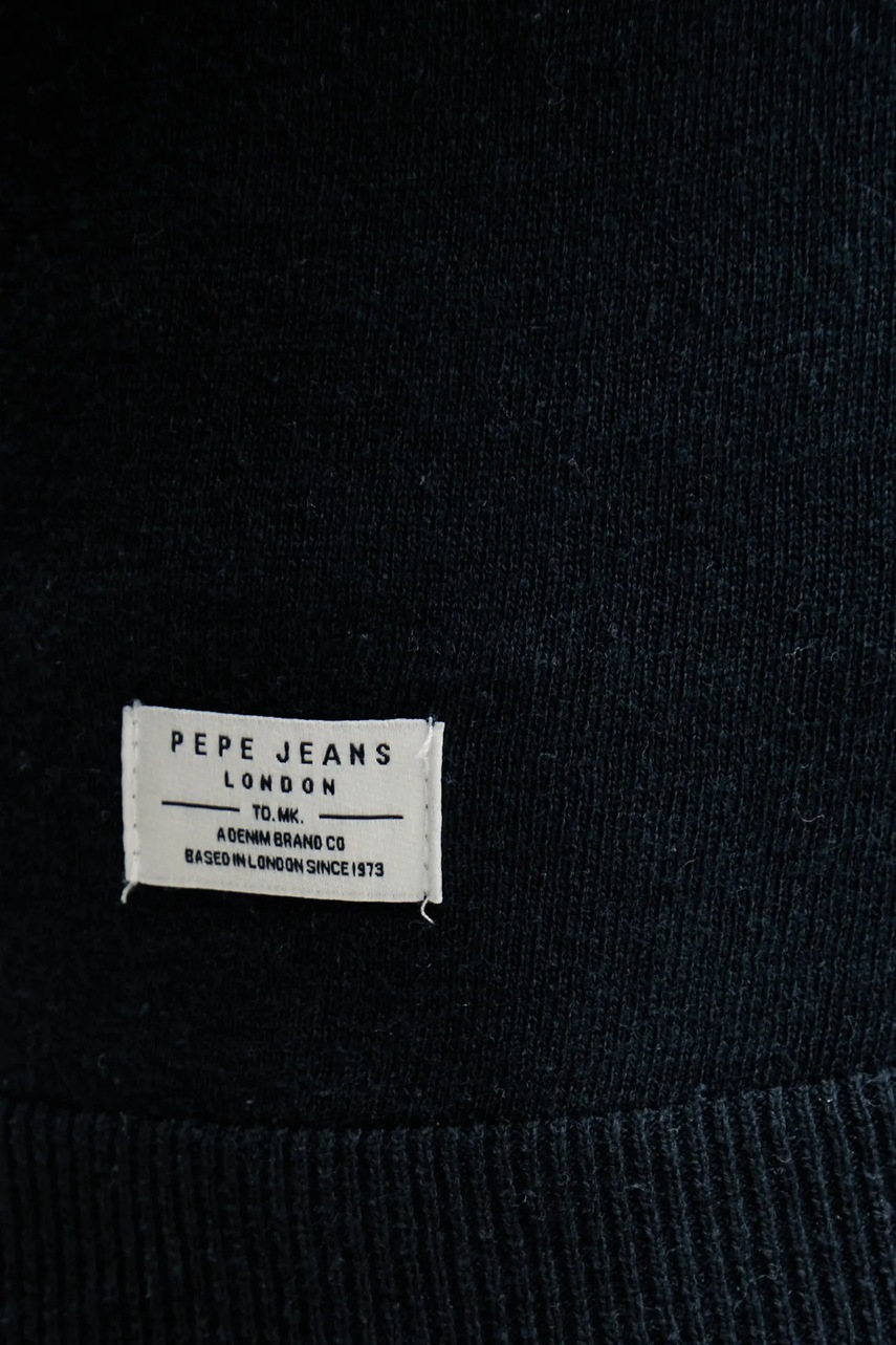 Sveter s prímesou ľanu Pepe Jeans LAYNE