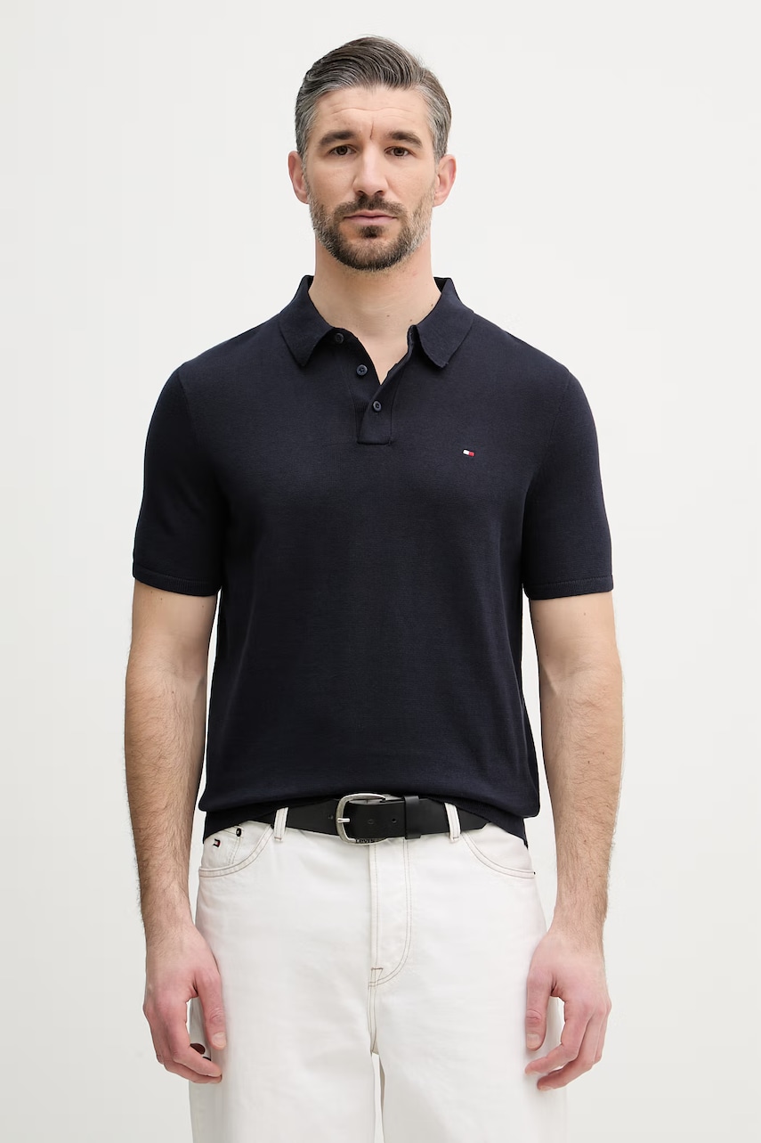 Tommy Hilfiger πόλο ανδρικό βαμβακερό