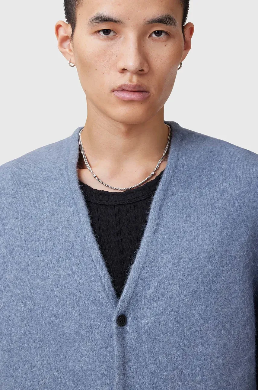 Шерстяной кардиган AllSaints RENN мужской M092KB Шерстяной кардиган AllSaints RENN мужской M092KB