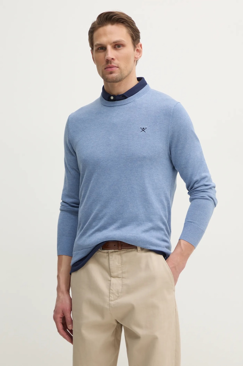 Hackett London pulover din amestec de mătase barbati, light, HM703312 Hackett London pulover din amestec de mătase barbati, light, HM703312