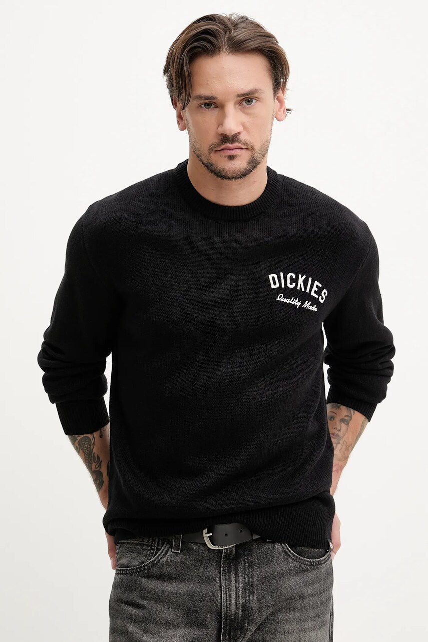 Dickies pulover barbati, culoarea negru, light, DK0A4Z7BBLK1