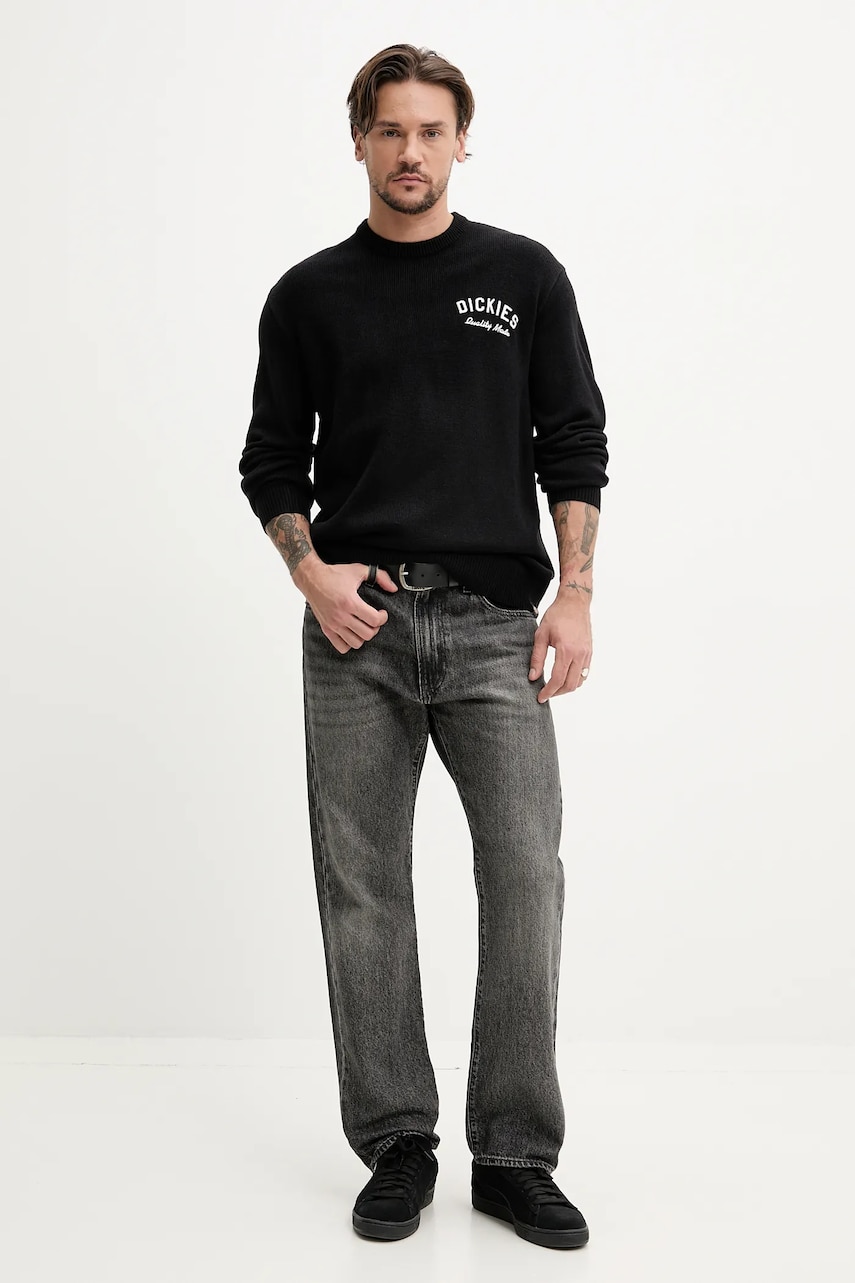 Свитер Dickies мужской цвет чёрный лёгкий DK0A4Z7BBLK1 Свитер Dickies мужской цвет чёрный лёгкий DK0A4Z7BBLK1