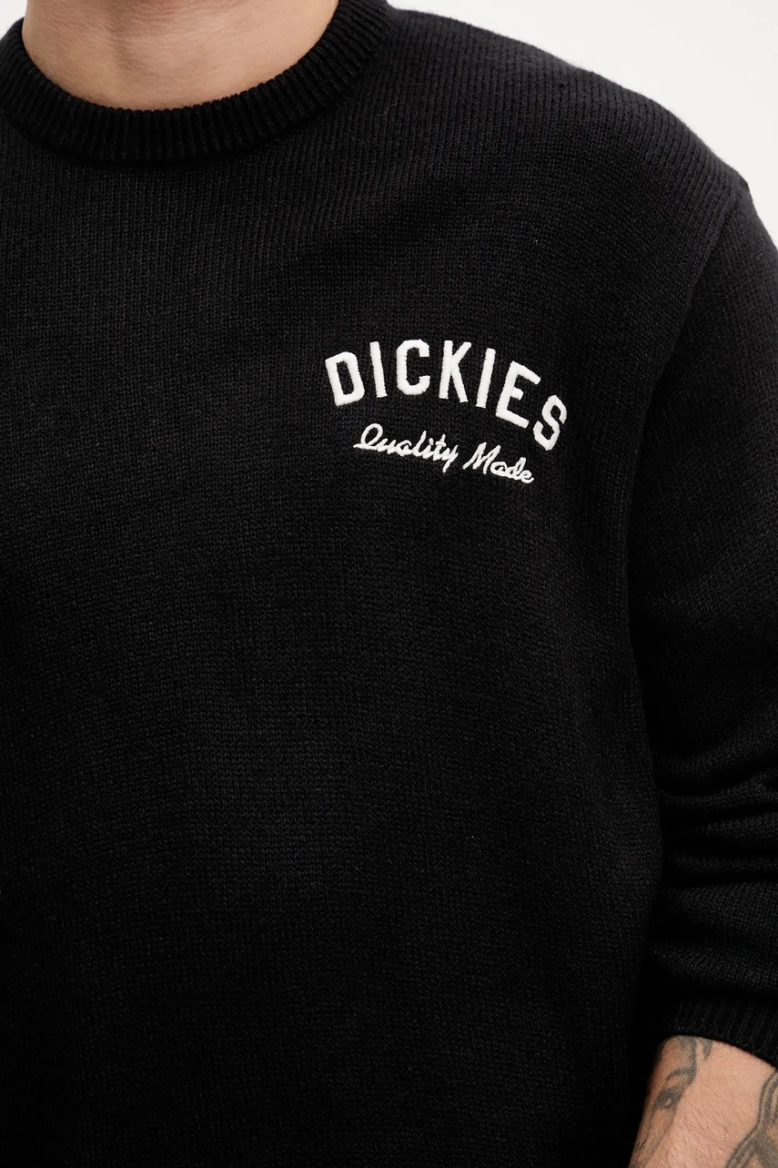 Πουλόβερ Dickies χρώμα: μαύρο, DK0A4Z7BBLK1 φωτογραφία