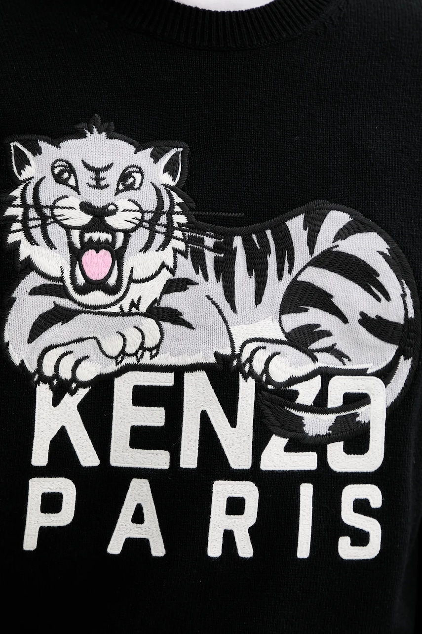 Vlnený sveter Kenzo Happy Tiger
