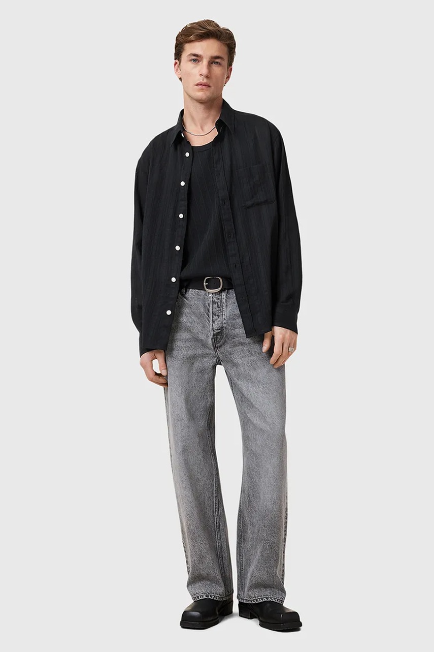 Βαμβακερό μπλουζάκι AllSaints DENVER φωτογραφία