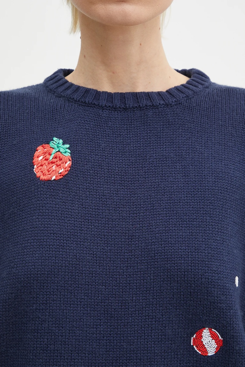 Πουλόβερ με προσθήκη μαλλιού Fiorucci Multipatch Dinosaur φωτογραφία