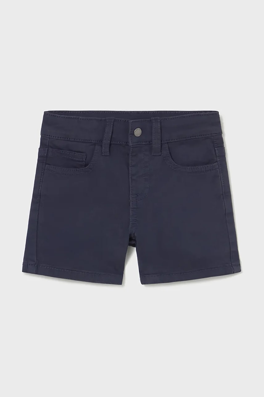 Mayoral pantaloni scurti copii culoarea albastru marin, 206