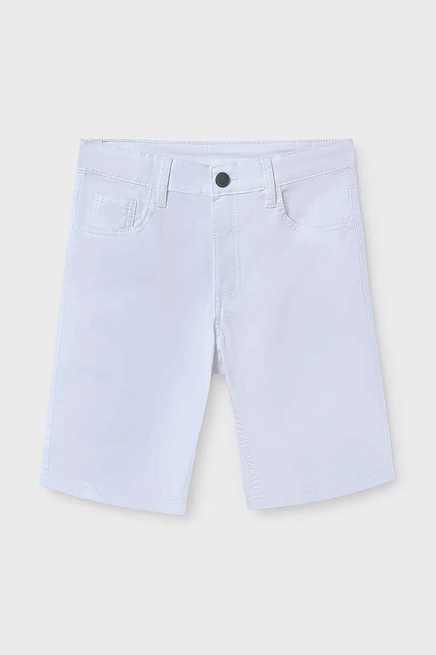 Mayoral pantaloni scurti copii culoarea alb, 231 Mayoral pantaloni scurti copii culoarea alb, 231