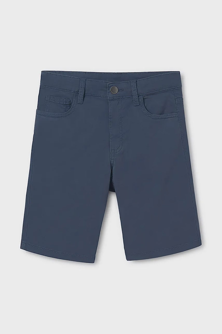 Mayoral pantaloni scurti copii culoarea albastru marin, 231