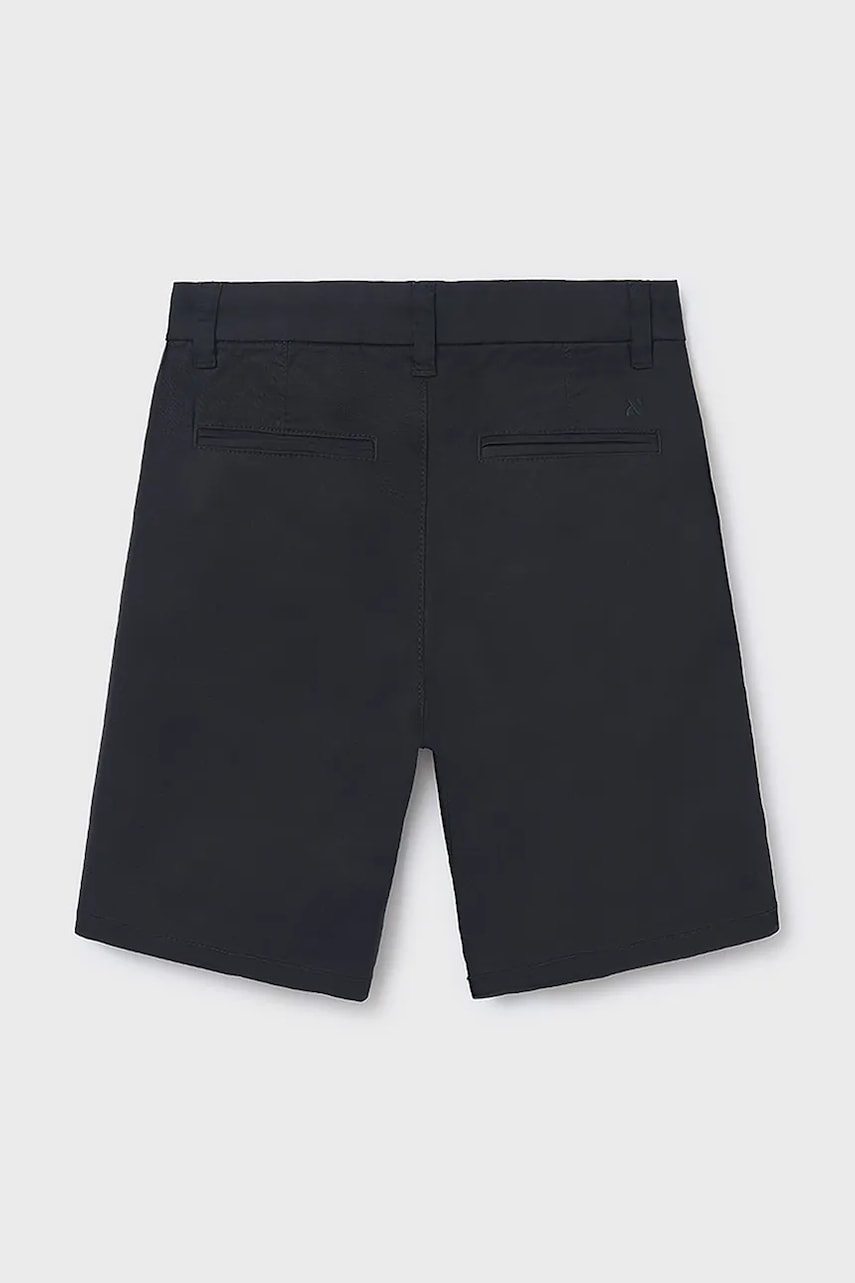 Детские шорты Mayoral bermudy chino basic цвет чёрный 242 Детские шорты Mayoral bermudy chino basic цвет чёрный 242