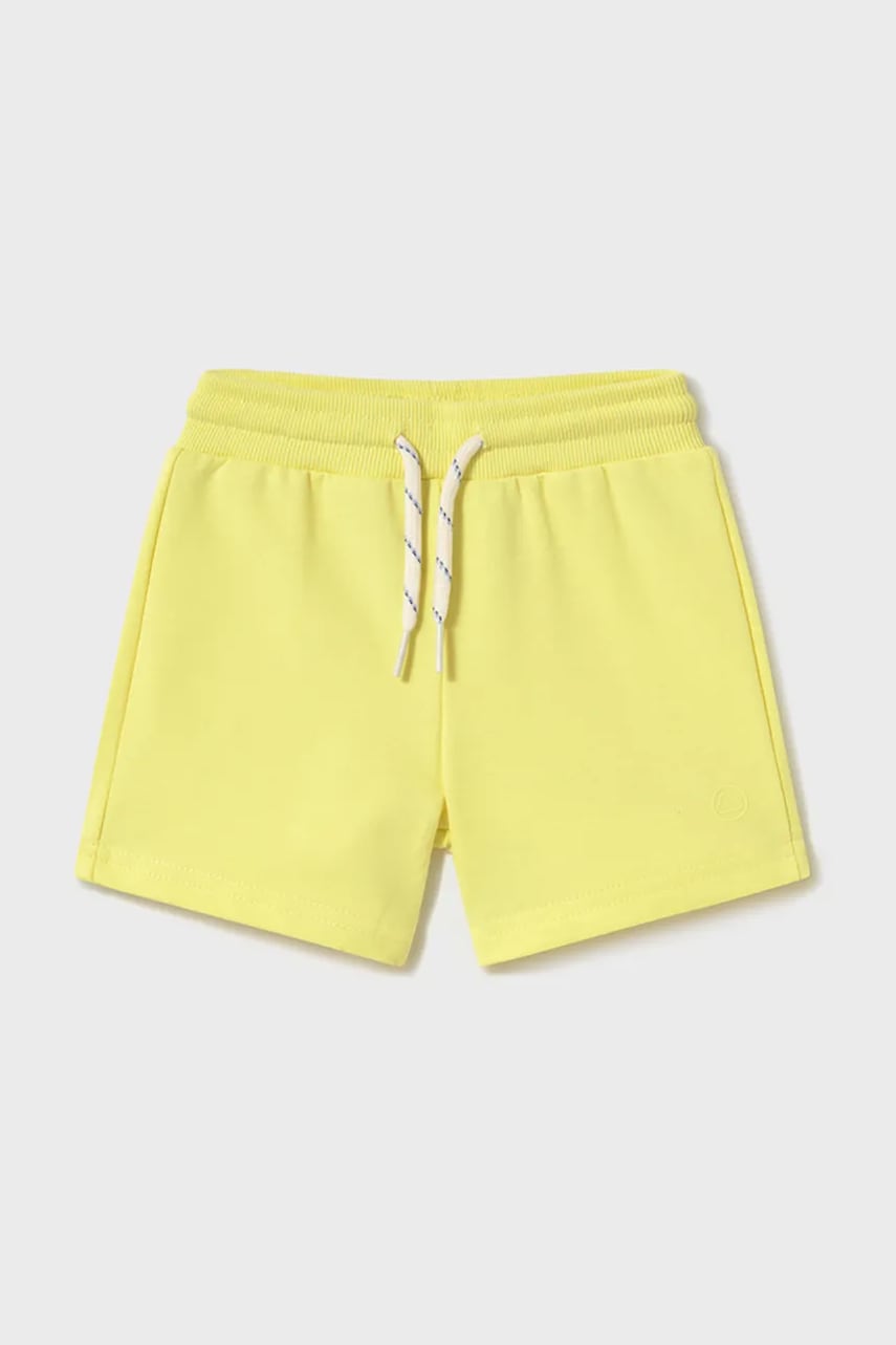 Mayoral pantaloni scurti copii culoarea galben, 621 Mayoral pantaloni scurti copii culoarea galben, 621