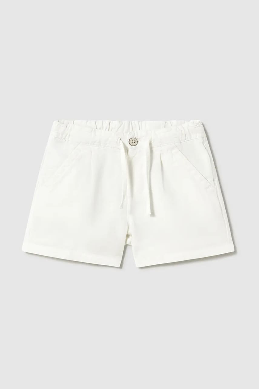 Mayoral pantaloni scurți din amestec de in pentru copii culoarea gri, talie reglabila, 1247 Mayoral pantaloni scurți din amestec de in pentru copii culoarea gri, talie reglabila, 1247