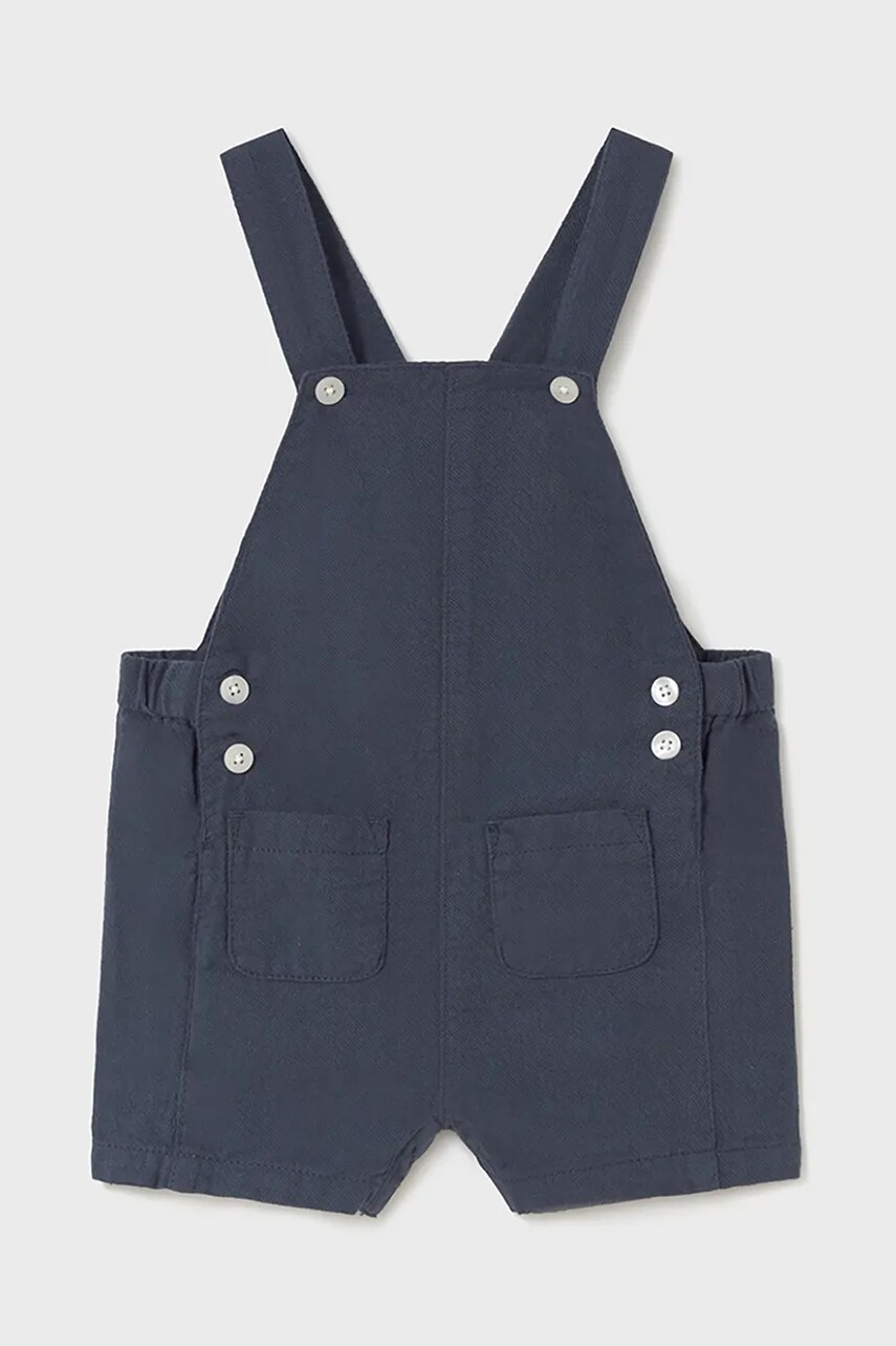 Mayoral salopete cu in pentru bebeluși culoarea albastru marin, 1644
