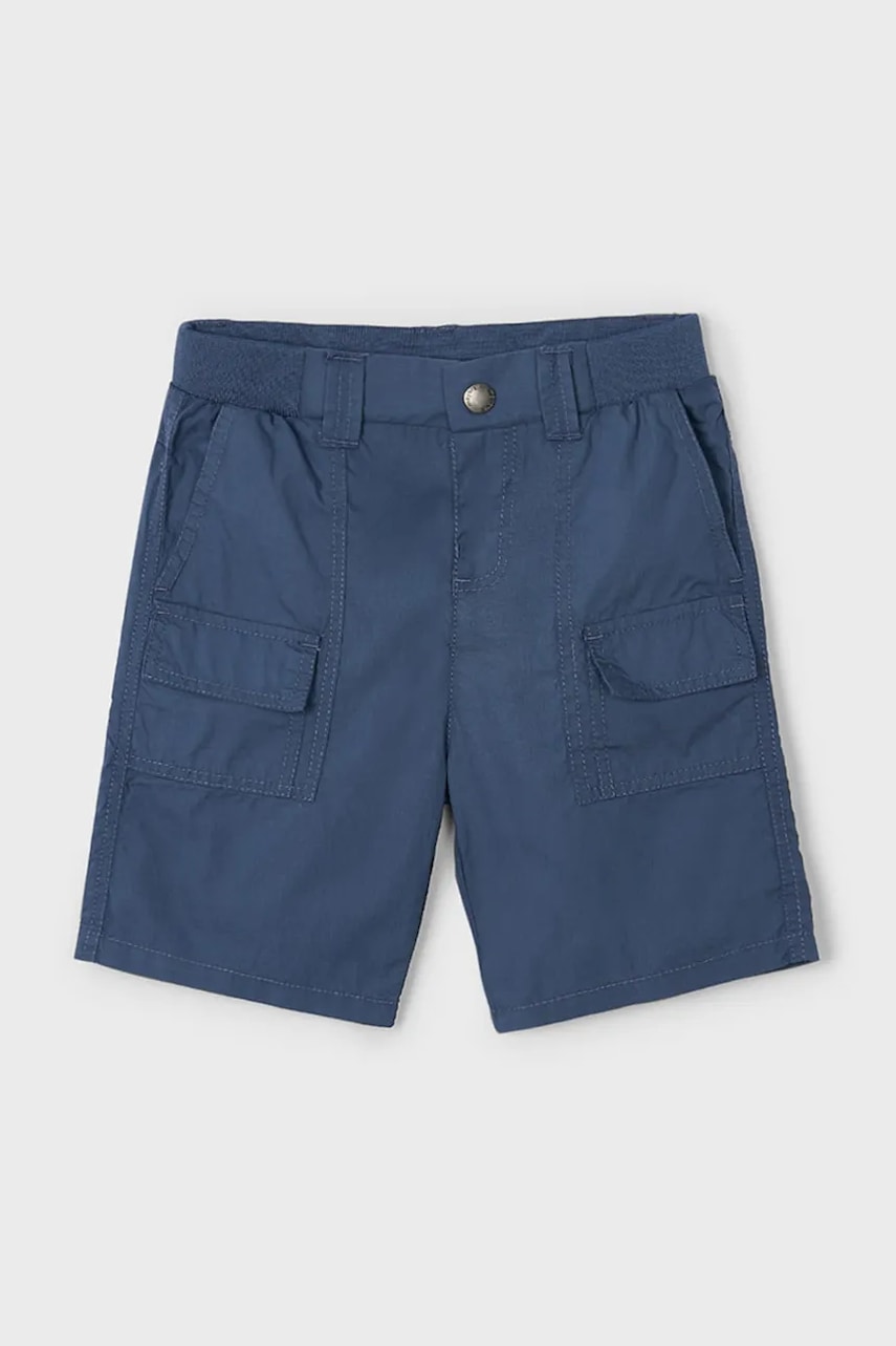Mayoral pantaloni scurti copii culoarea albastru marin, 3223