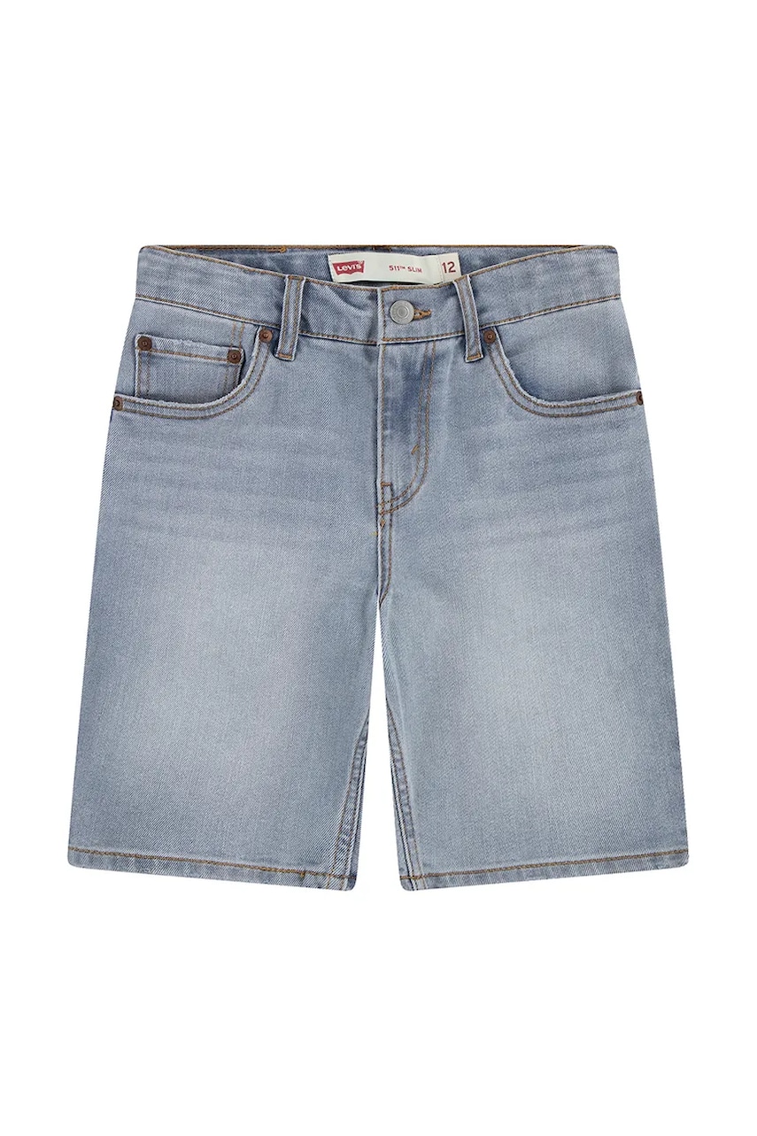 Levi's pantaloni scurti din denim pentru copii NEW 511 SLIM FIT DENIM SHORT talie reglabila, 8EM374 Levi's pantaloni scurti din denim pentru copii NEW 511 SLIM FIT DENIM SHORT talie reglabila, 8EM374