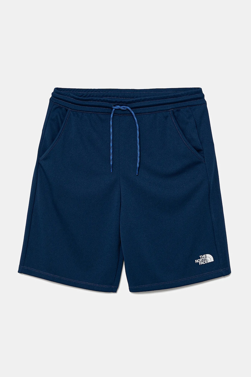 The North Face pantaloni scurți copii NEVER STOP SHORT culoarea albastru marin, talie reglabila, NF0A86U4D1R1 The North Face pantaloni scurți copii NEVER STOP SHORT culoarea albastru marin, talie reglabila, NF0A86U4D1R1