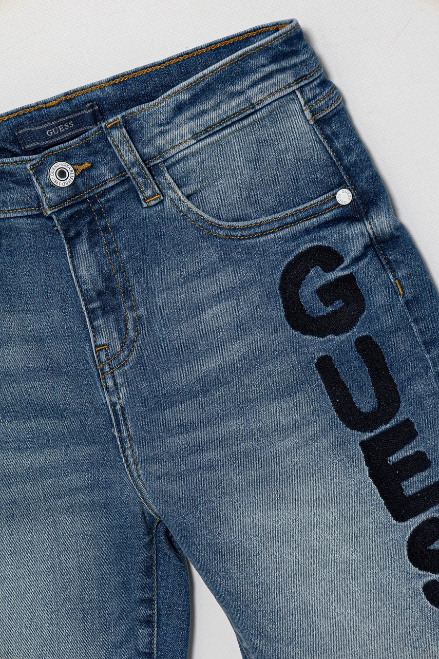 Dětské riflové kraťasy Guess (obrázek 3)