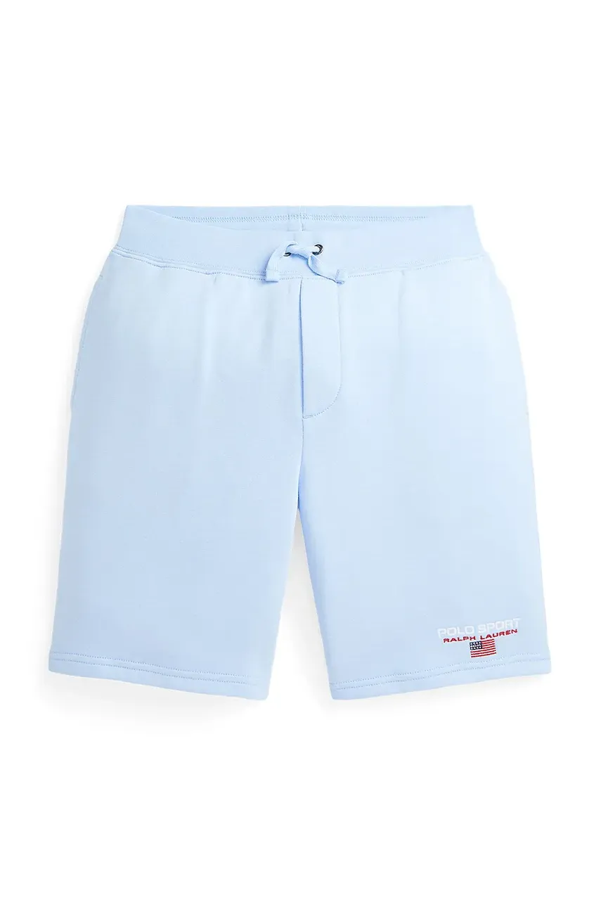 Levně Dětské kraťasy Polo Ralph Lauren modrá barva, 323969025001
