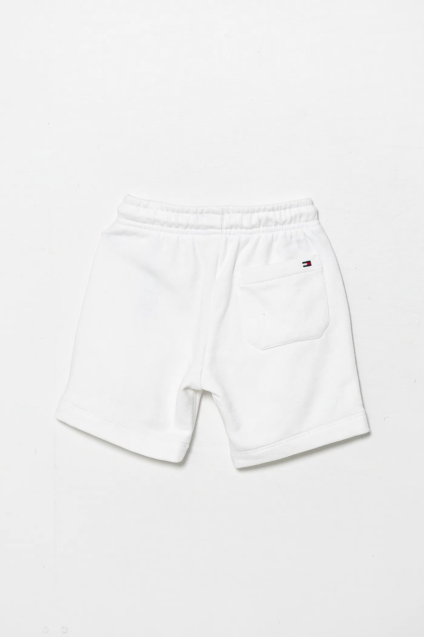 Детские шорты Tommy Hilfiger цвет белый регулируемая талия KB0KB09481