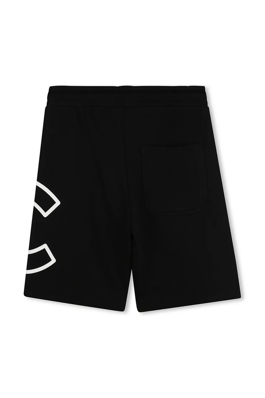 Marc Jacobs gyerek rövidnadrág fekete, állítható derekú, W60483 termék 2. képe