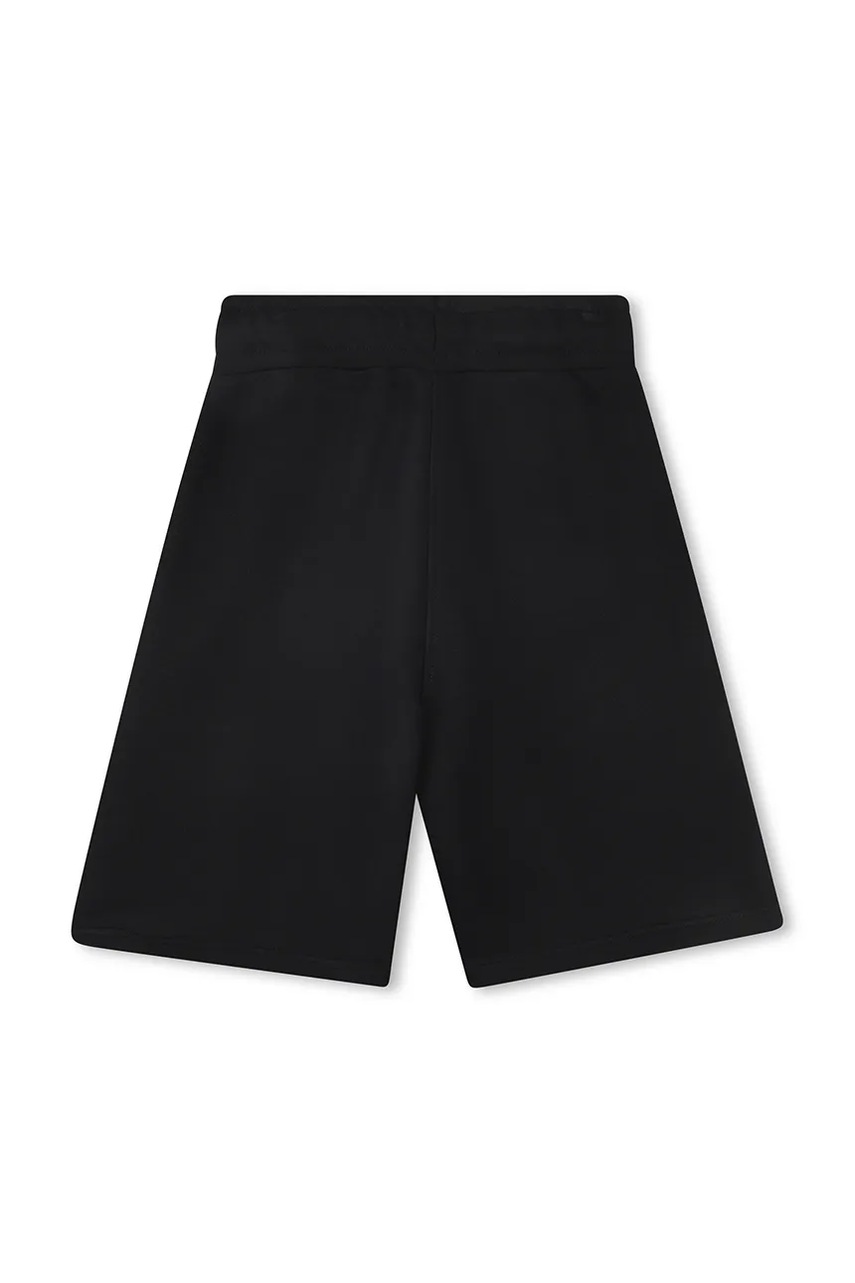 Детские шорты BOSS цвет чёрный регулируемая талия J51993