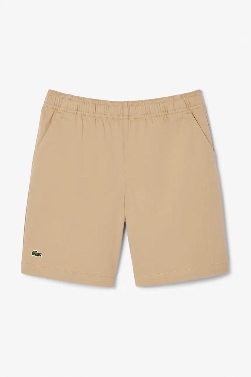 Детские шорты Lacoste цвет бежевый FJ5242 Детские шорты Lacoste цвет бежевый FJ5242