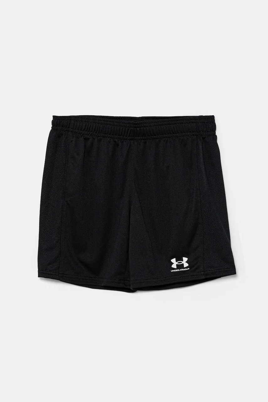 Under Armour pantaloni scurți copii Ch. Knit Short culoarea negru, talie reglabila, 1379705
