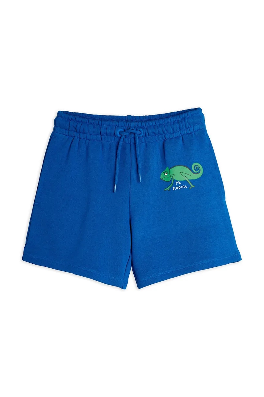 Детские хлопковые шорты Mini Rodini Lizard 2523015460 Детские хлопковые шорты Mini Rodini Lizard 2523015460