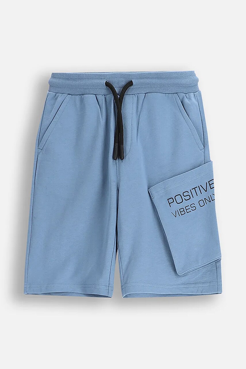 Coccodrillo pantaloni scurti din bumbac pentru copii talie reglabila, EVERYDAY BOY