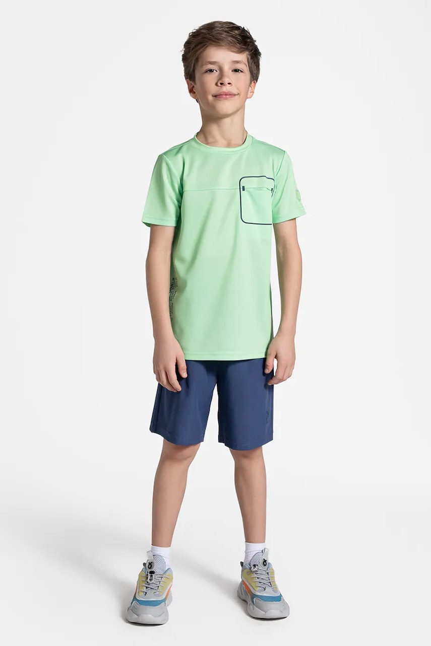 Lemon Explore pantaloni scurți culoarea bleumain, talie reglabila, ACTIVE BOY Lemon Explore pantaloni scurți culoarea bleumain, talie reglabila, ACTIVE BOY