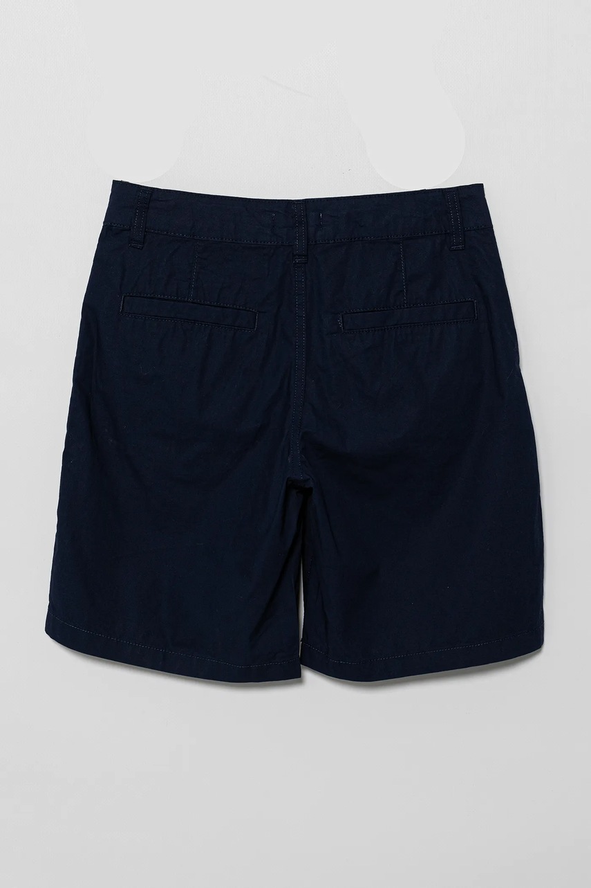 Детские хлопковые шорты United Colors of Benetton цвет синий регулируемая талия 4AC7C903O