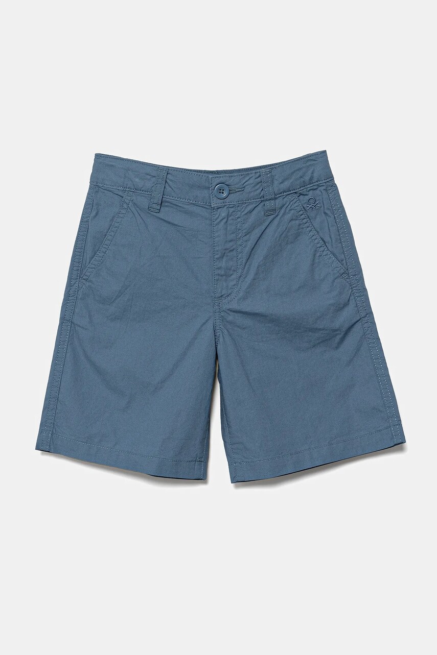 United Colors of Benetton pantaloni scurti din bumbac pentru copii talie reglabila, 4AC7C903O